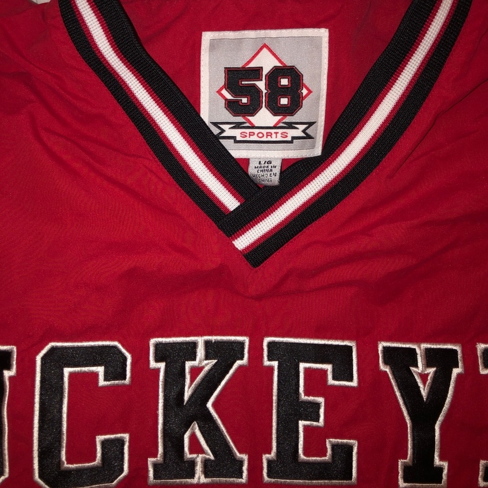 OSU BUCKEYES Size L Windbreaker